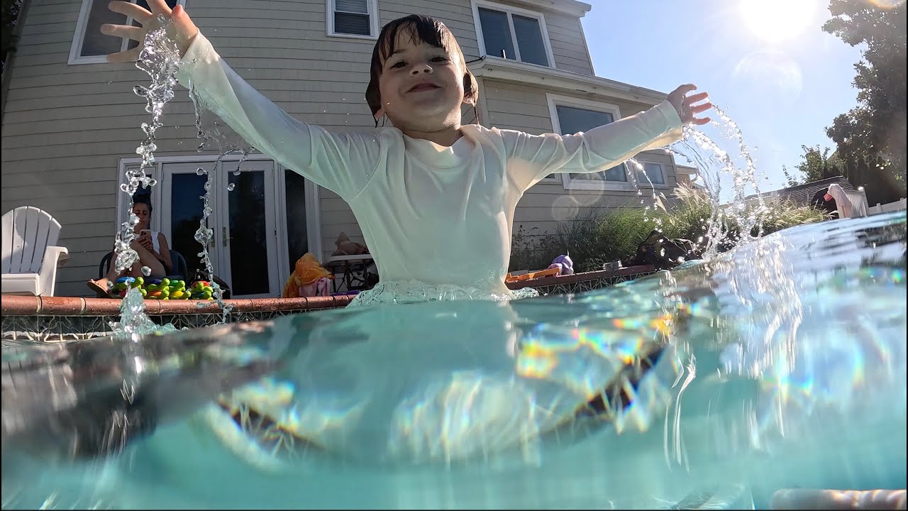 Toddler Swim Lesson - Jump In & Roll to Float