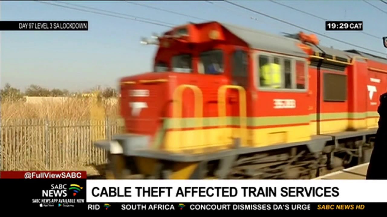 Vandalism to overhead cables affects train services in Mamelodi