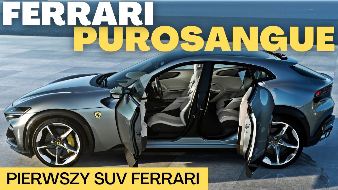 Ferrari Purosangue - pierwszy SUV z Maranello!