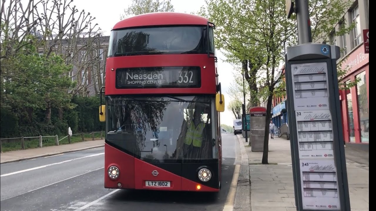 Curtailment | Route 332 to Neasden Shopping Centre NB4L LTZ 1802