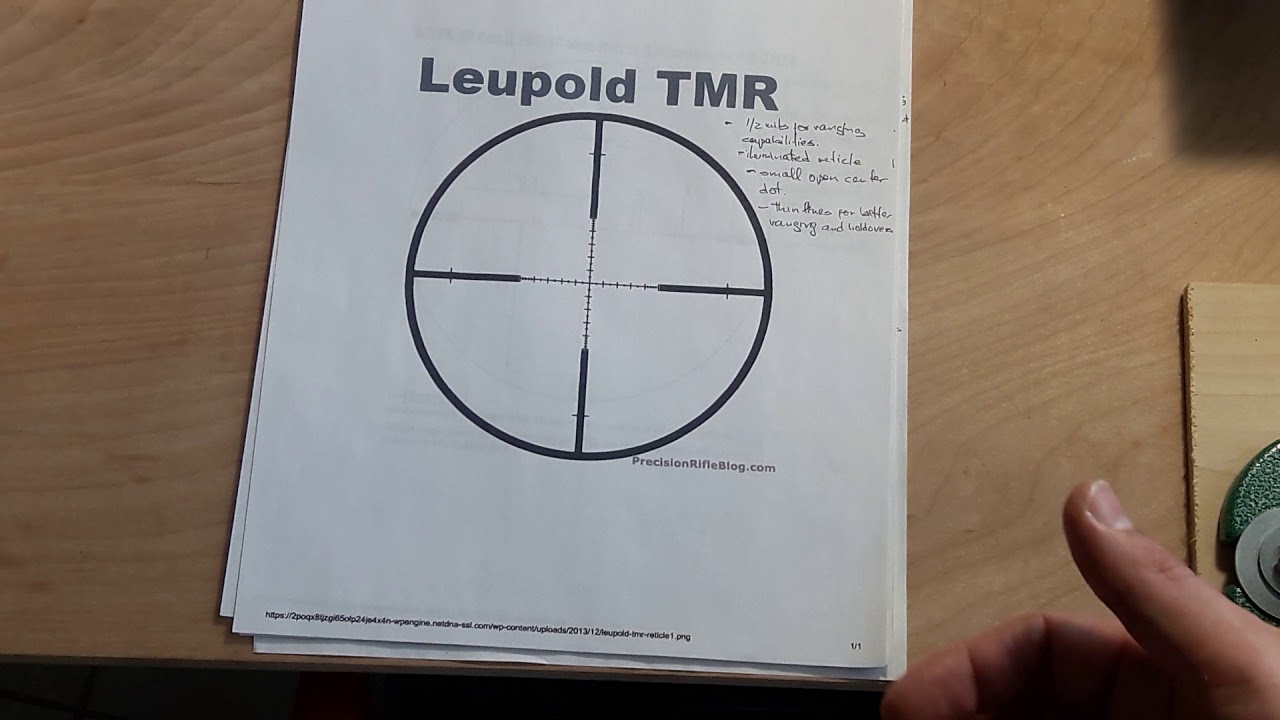 Tipos de Retículas Telescópicas (modernas) Parte 1