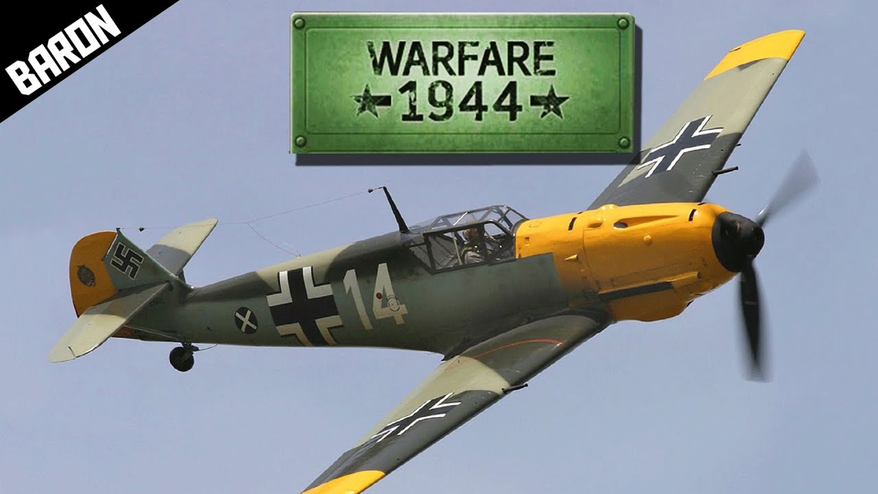 BF-109 Airstrikes, FOR THE WIN!  - Warfare 1944 Gameplay