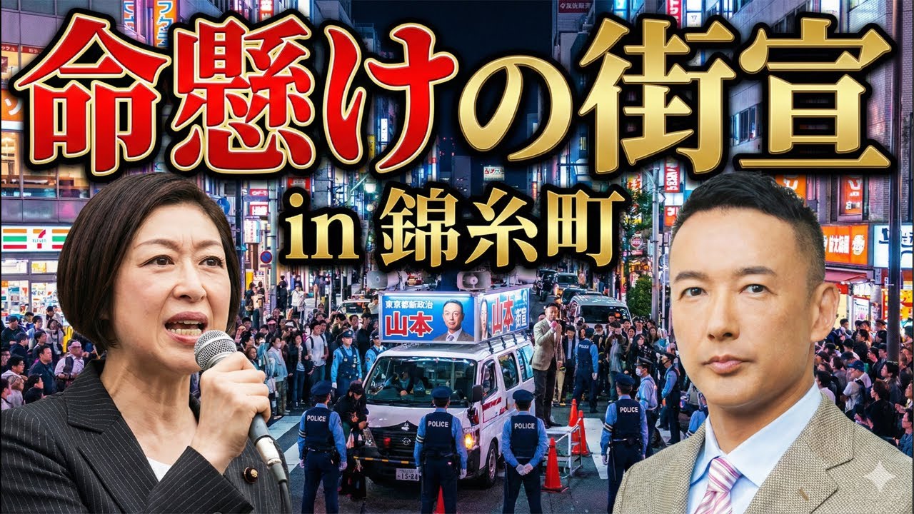 山本代表命懸けの街宣　in錦糸町　2026/02/06