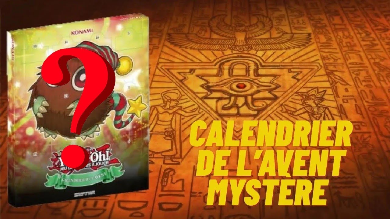 Calendrier de L'avent Mystère YU-GI-OH!!!