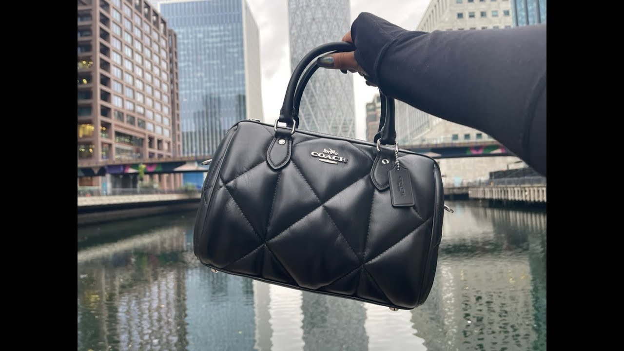 Coach Rowan Satchel Review & Comparison to LV Speedy