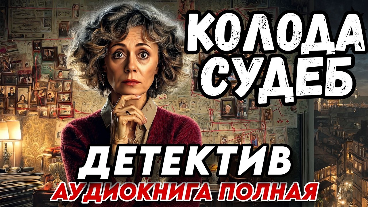 Слушать аудиокнигу: КОЛОДА СУДЕБ / Полный детектив