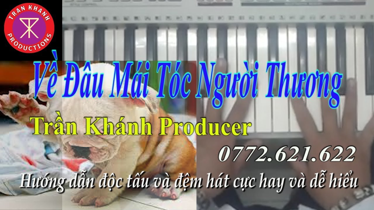 Về Đâu Mái Tóc Người Thương - Hướng Dẫn ORGAN  | Trần Khánh