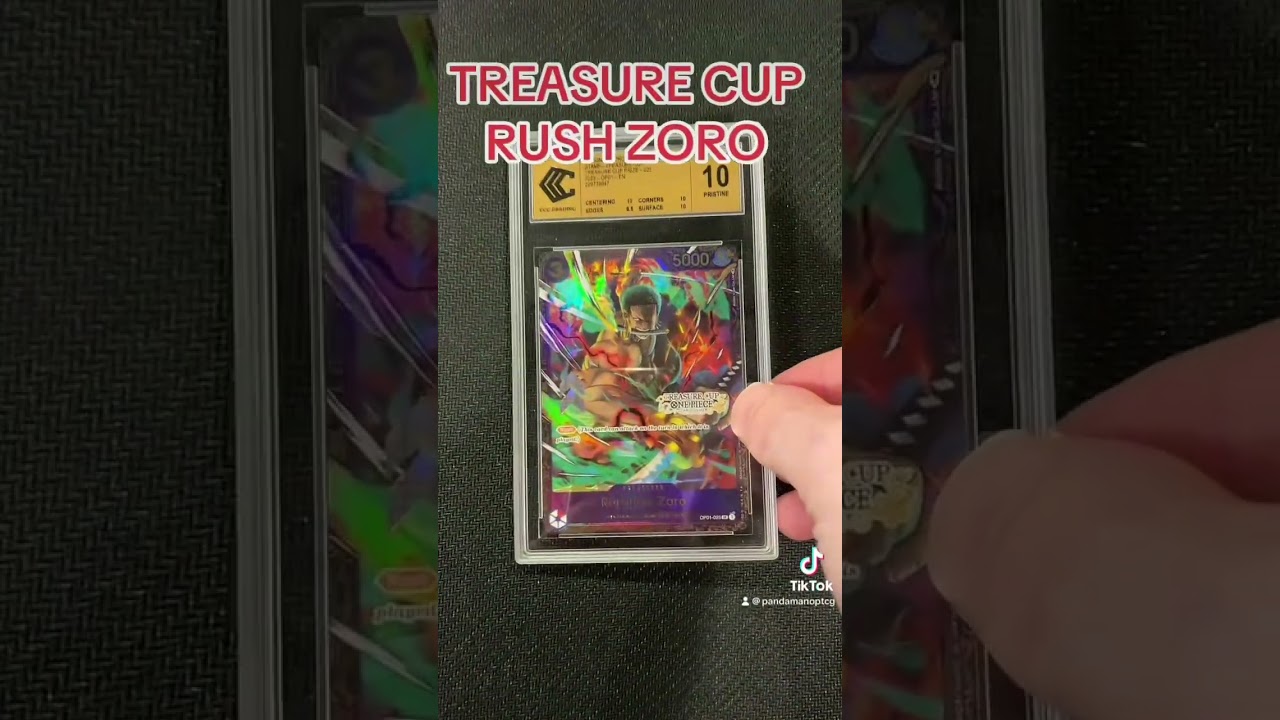 One Piece Card Game Treasure Cup Roronoa Zoro