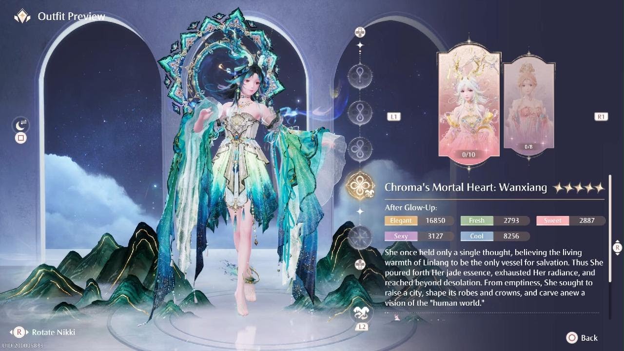 Chroma's Mortal Heart Outfit and Celestial Deer Ability 