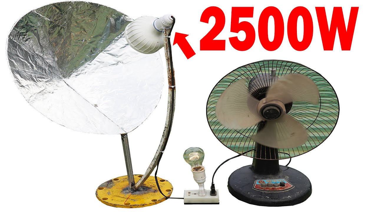 I Create Solar Collector That Generates Powerful Electricity
