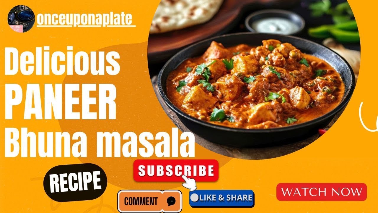 Paneer Bhuna Masala | Better Than Restaurant | Easy Step-by-Step Recipe