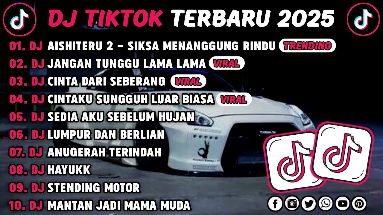 DJ TIKTOK TERBARU 2025 || DJ AISHITERU 2 - SIKSA MENANGGUNG RINDU 🎵 DJ JANGAN TUNGGU LAMA LAMA 🎵 