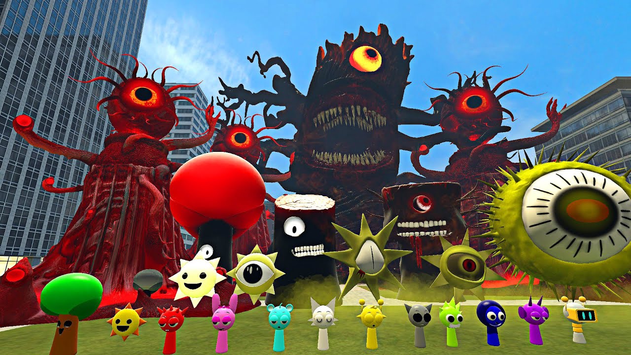 I SURVIVING EVERY EVOLVED SPRUNKI IN GARRY'S MOD! [PART 2] – CAN I WIN?