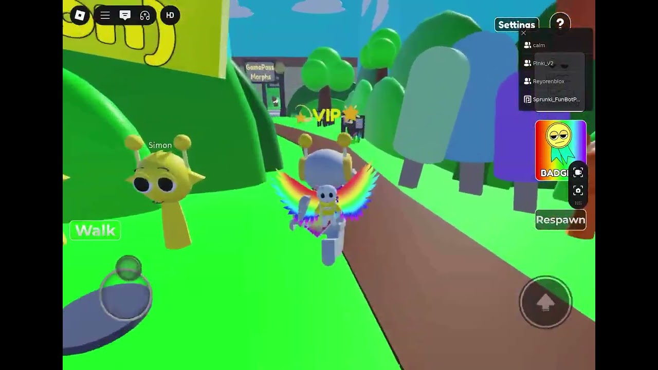 [!SUMMER!]Very easy how to find 4 badges in 3D Sprunki RP and animations