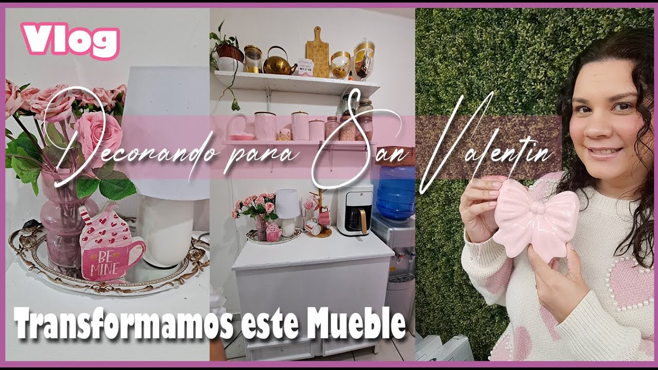 🩷Decoracion de San valentin🫰Nuevos Colores🩷🌷Area de Cafe Renovada😍♥️Primera Vez  mandado en Linea😍