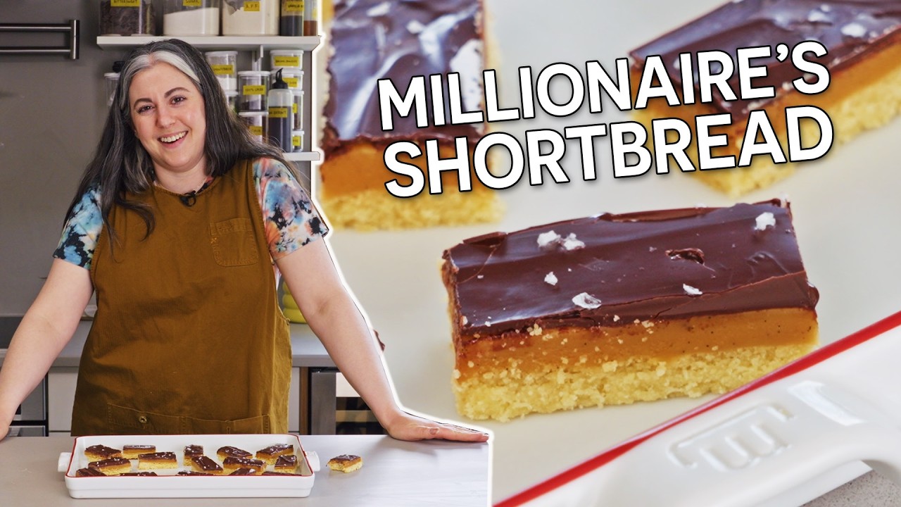 Песочное печенье «Миллионер» с Клэр Саффиц | Dessert Person