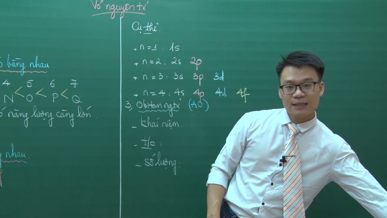 Vỏ nguyên tử (P1) - Lớp 10 - Thầy Vũ Khắc Ngọc - Học tốt 10