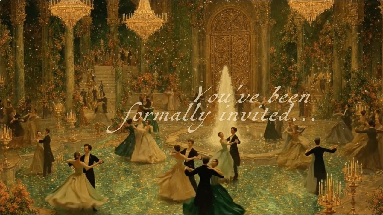 You’re Dancing in a Golden European Ballroom at Midnight ✨ (Cinematic Waltz)