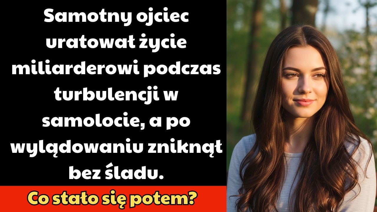 Samotny ojciec uratował miliardera podczas turbulencji — po lądowaniu zniknął bez słowa