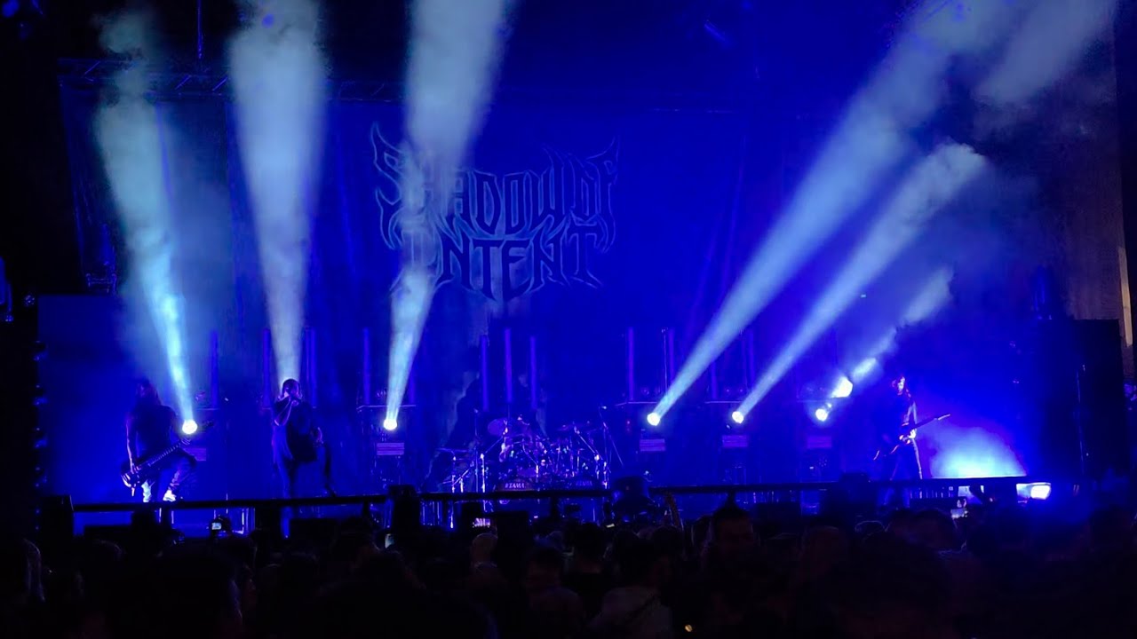 Shadow Of Intent - Flying The Black Flag live at Hovet, Stockholm, Sweden 19/2/26
