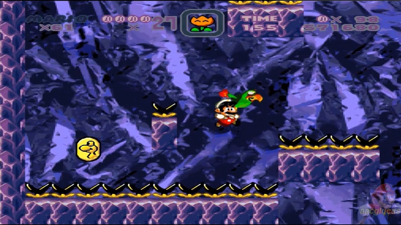 Super Kitiku Mario - Brutal Mario HD 100% World 4: Cave