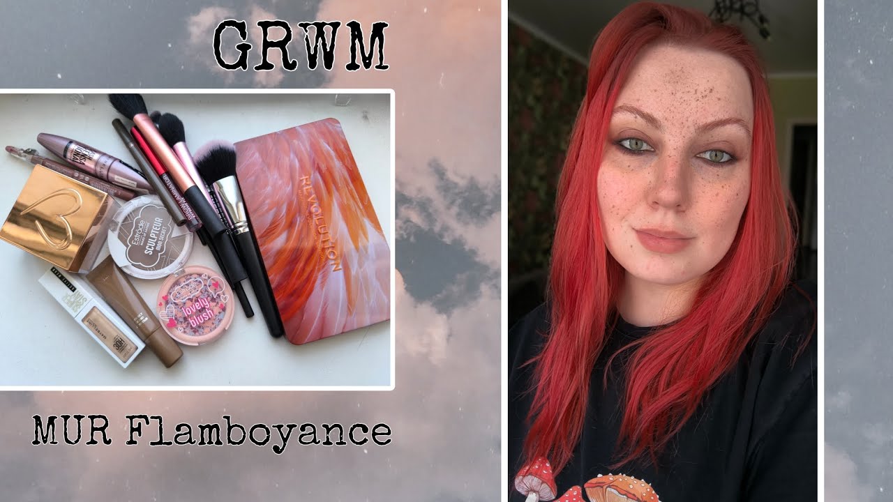 GRWM Makeup revolution Flamboyance pallet. Собирайся со мной. Легкий макияж палеткой Фламинго.