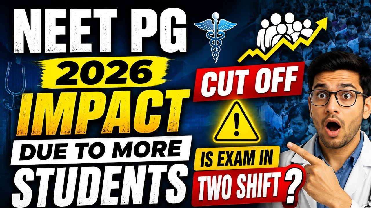 Cut off impact due to more students in neet pg 2026, neet pg 2026 expected cut off, #neetpg 