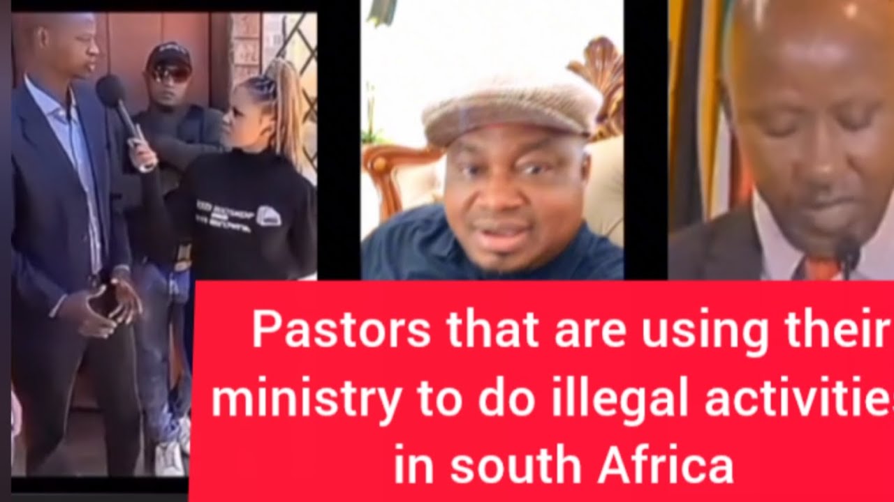 Pastors that are doing illegal activities in south Africa #southafricanews#trendingtopic#SApastors