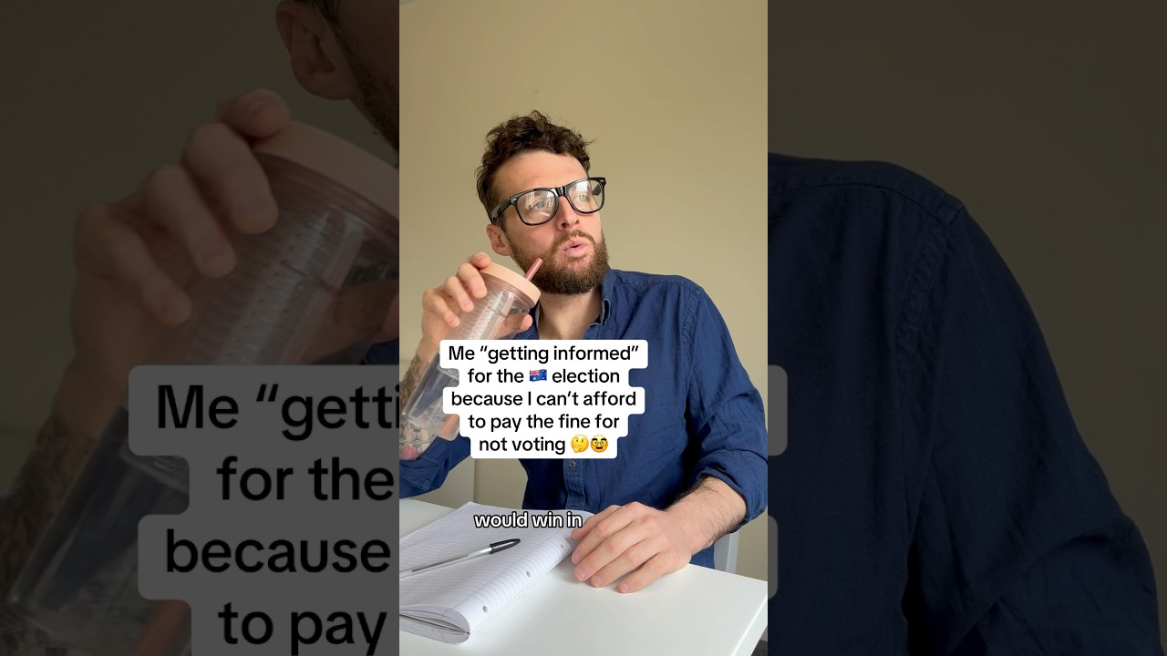 Me &ldquo;getting informed&rdquo; for the Australian election coz I can&rsquo;t afford to pay the fine for not voting