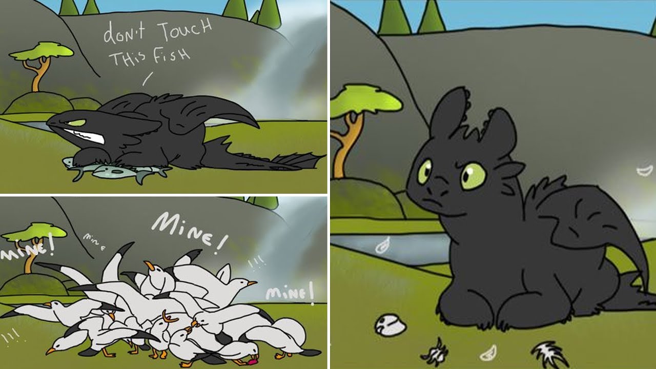 Funny How To Train Your Dragon Comics | HTTYD Comics