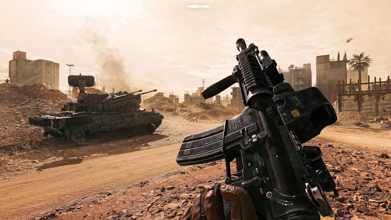 Pruebo el MODS de GUERRA MODERNA (morteros)