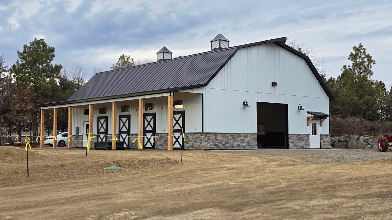 Realities for Children Pole Barn Build - Features and Options