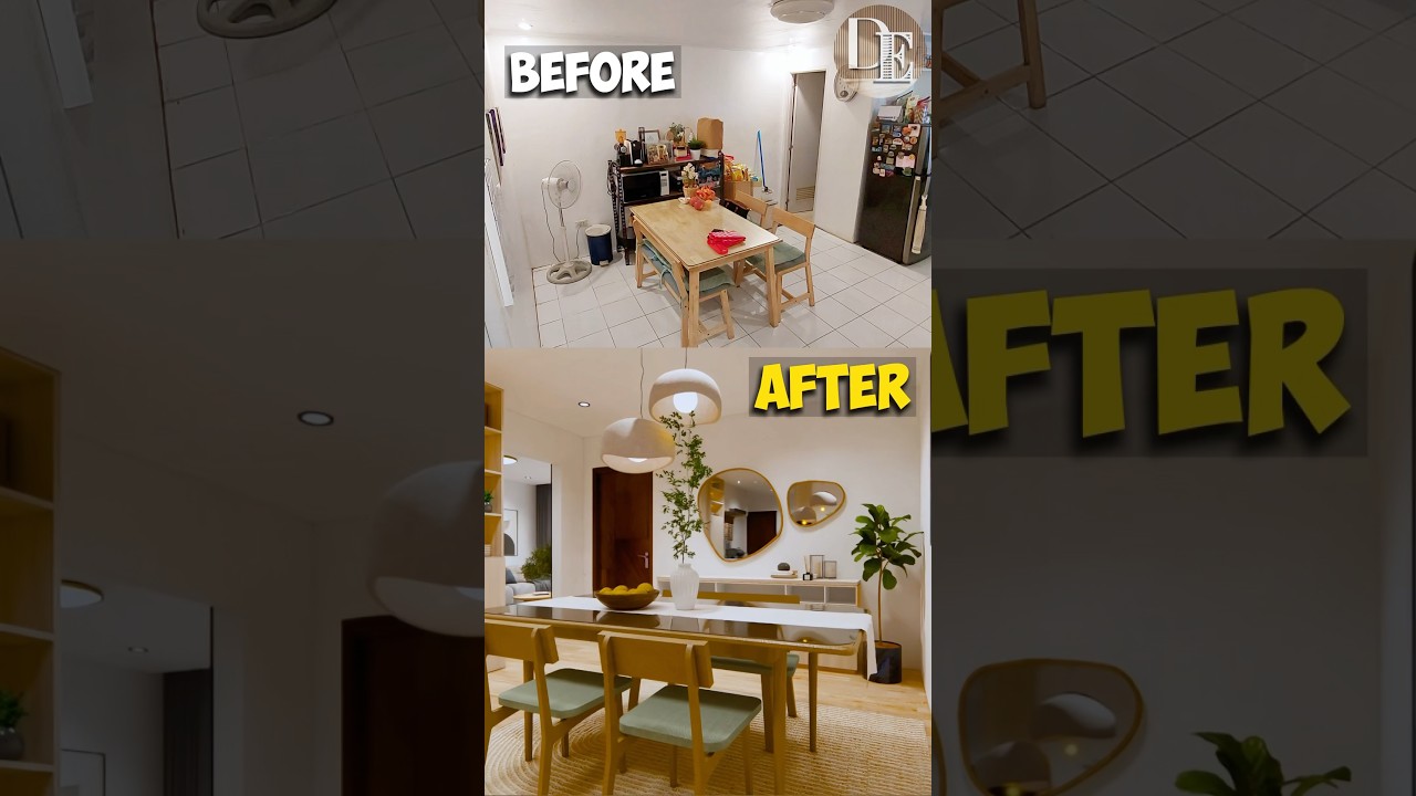 Before & After: Japandi Dining Room Makeover!