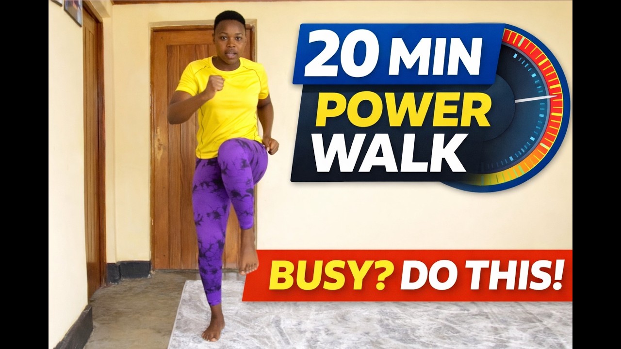 20 Minute Power Walk for Busy People