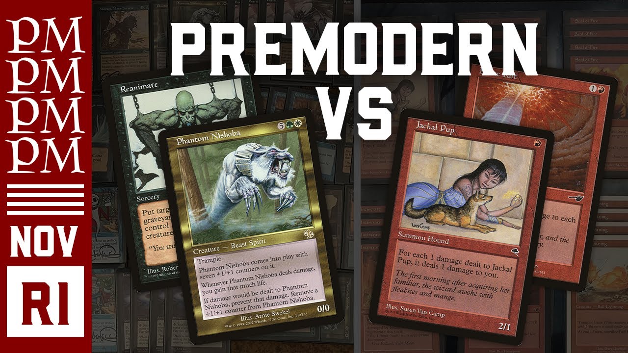 Reanimator vs Sligh - Premodern MTG Tournament -  Round 1