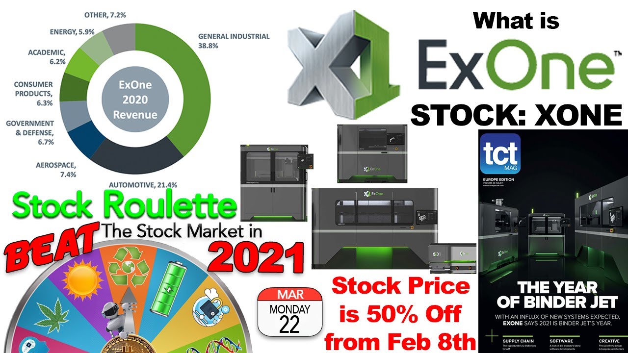What is ExOne? Is XONE Stock a Buy Now? It is 50% off from a month ago! Week 12 of 52 Stock Roulette