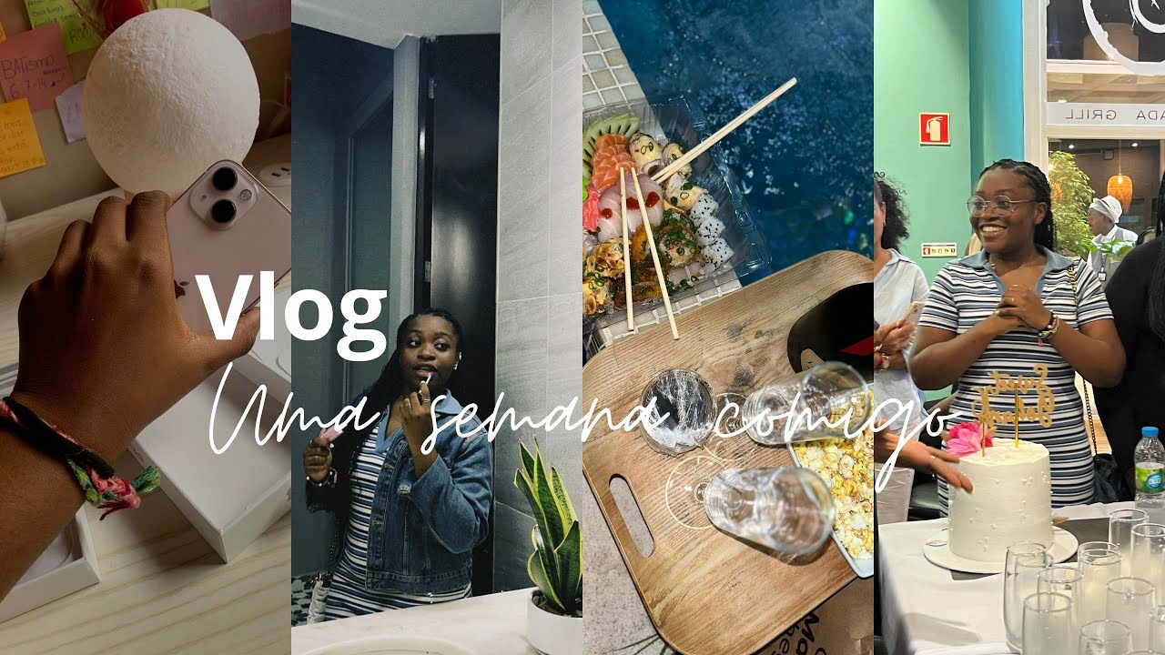 Vlog: Meu Aniversário 🎉 + Surpresa Incrível 🎁 + Uma Semana Comigo 🫶🏾