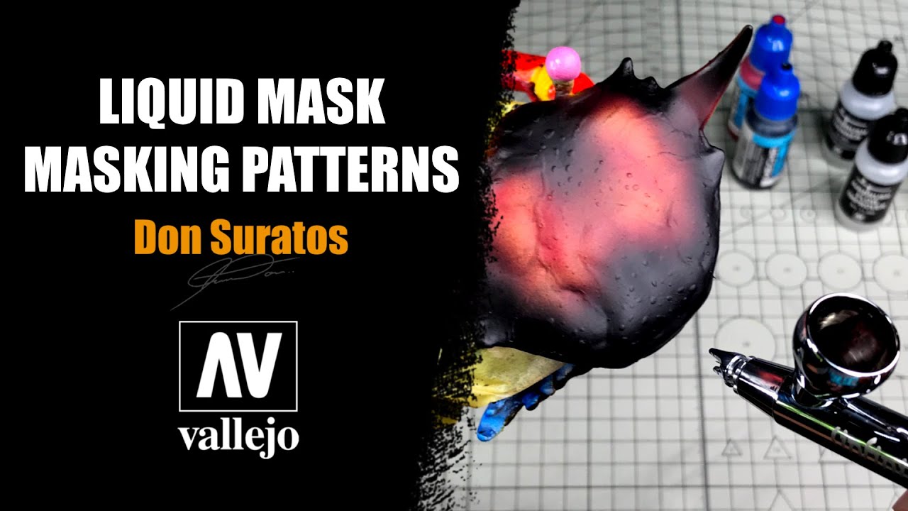 CREATING PATTERNS WITH LIQUID MASK by Don Suratos💦