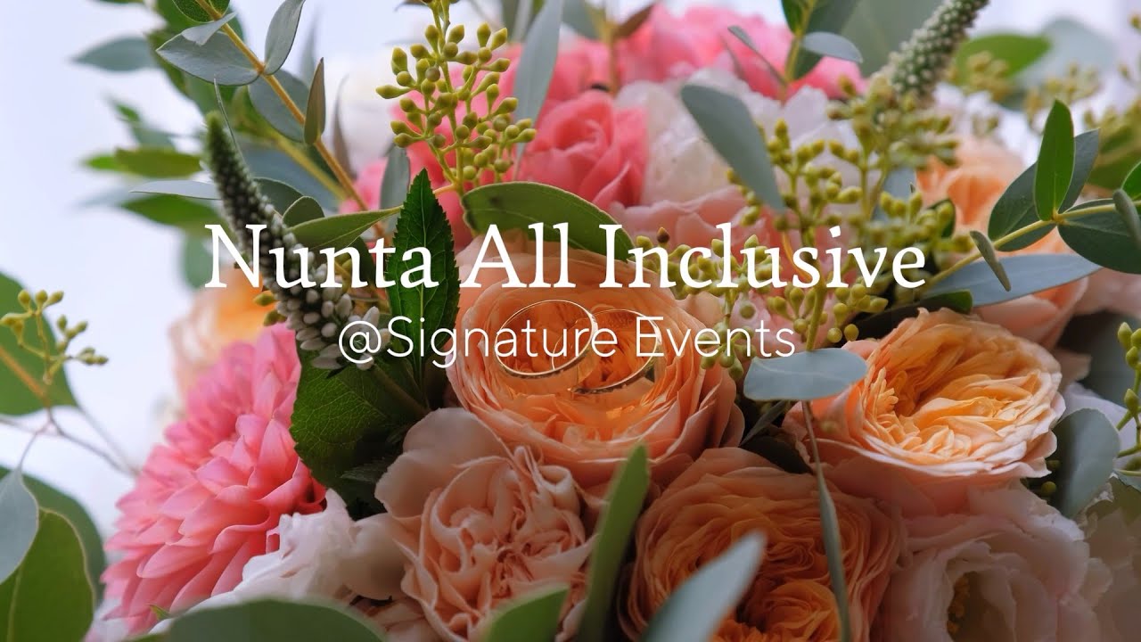 NUNTA DE VIS, doar la Signature Events!