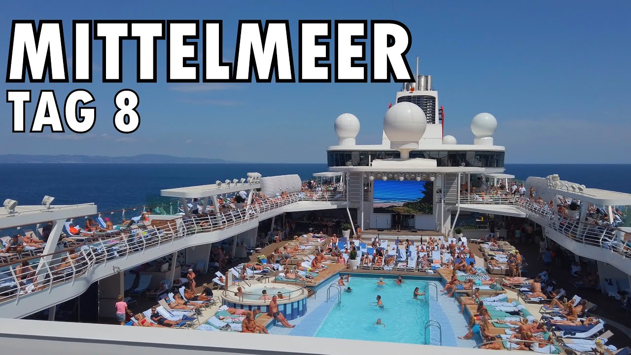 Mein Schiff 2: Mittelmeer ⚓ | Tag 8 | Seetag, Barcelona