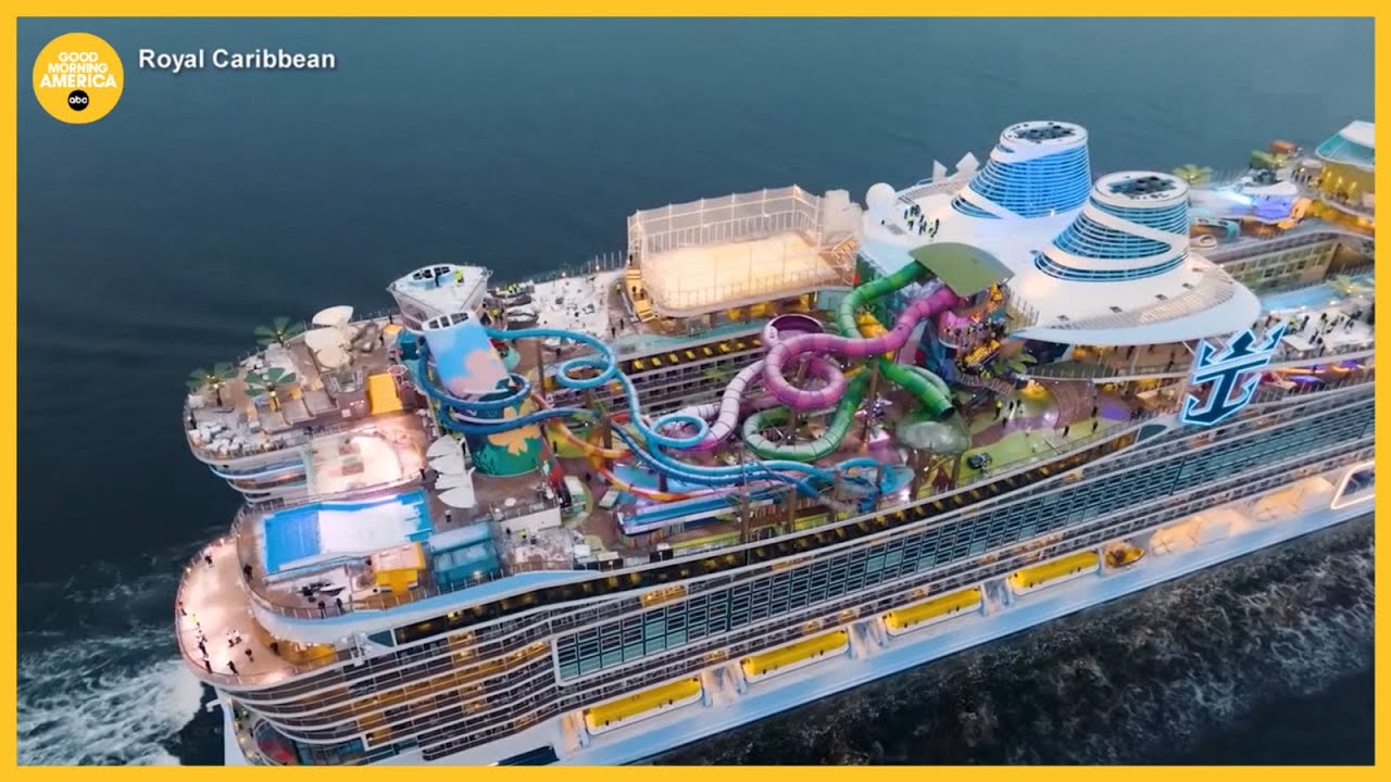 Passenger injured on water slide aboard world&rsquo;s largest cruise ship