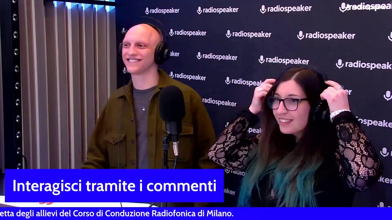 Prima diretta degli allievi del corso di Conduzione Radiofonica a Milano