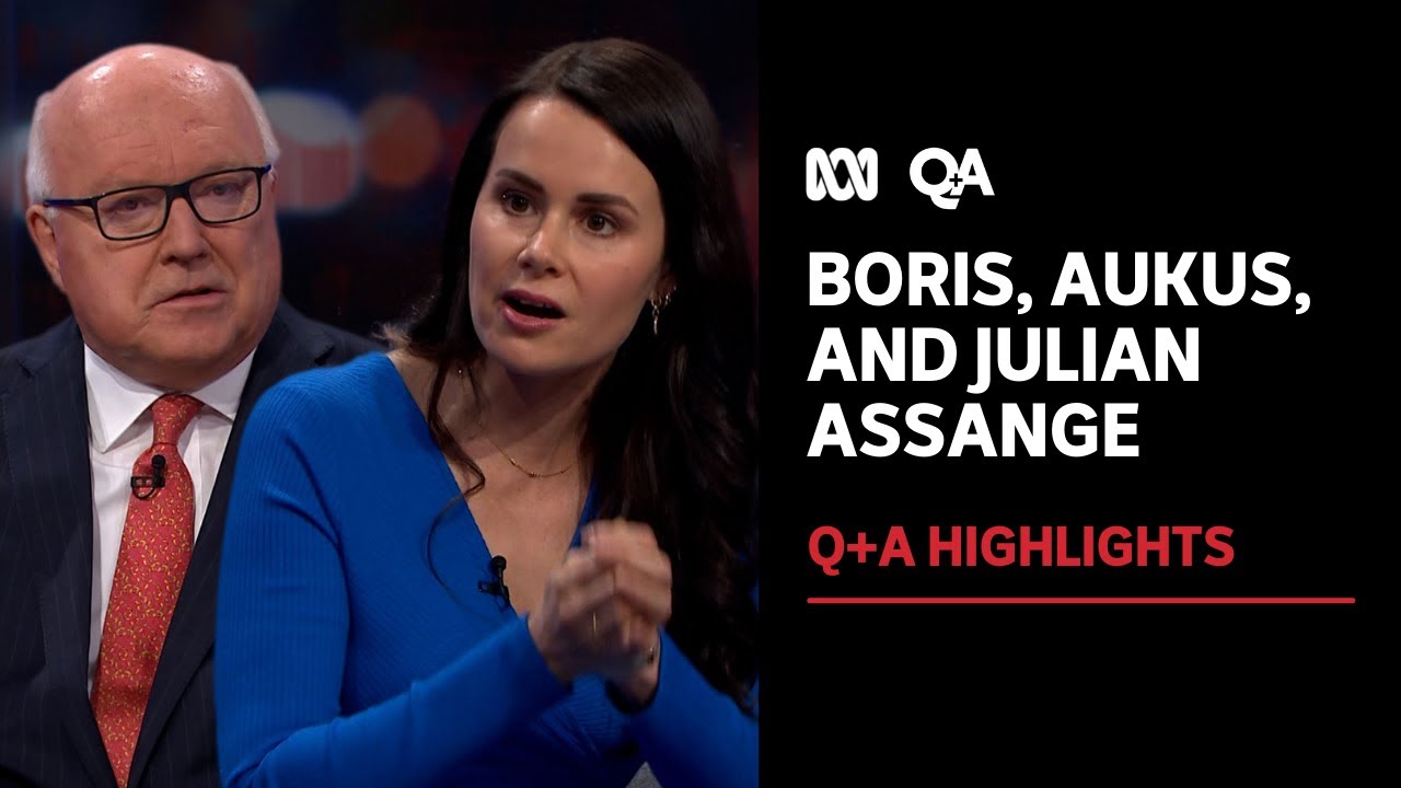 A Foreign Affair: Boris, AUKUS, Ukraine and Assange | Q+A Highlights | ABC News
