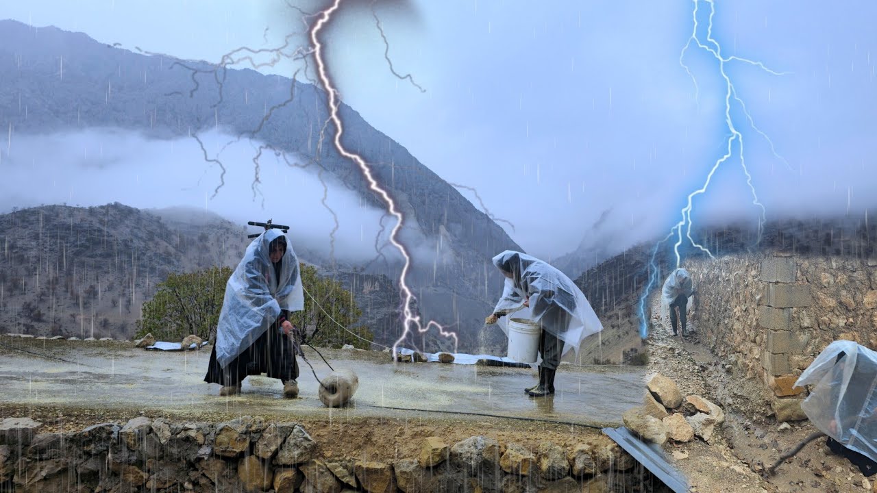 The impact of heavy rainfall on the lives of mountain nomads: Nomadic life
