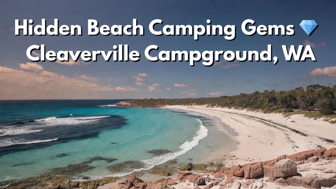 Hidden Beach Camping Gem: 💎 Cleaverville Campground ⛺️Near Karratha WA