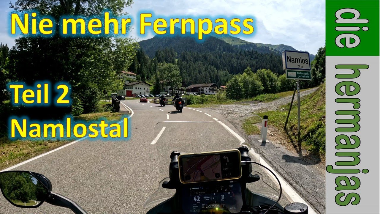 Nie mehr Fernpass .... es gibt so eine schöne Alternativroute. Teil 2 das Namlostal