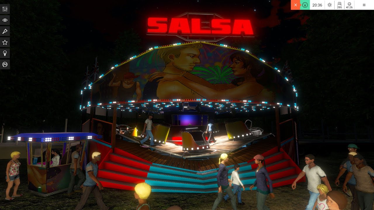Virtual rides 3 - funfair simulator - Salsa