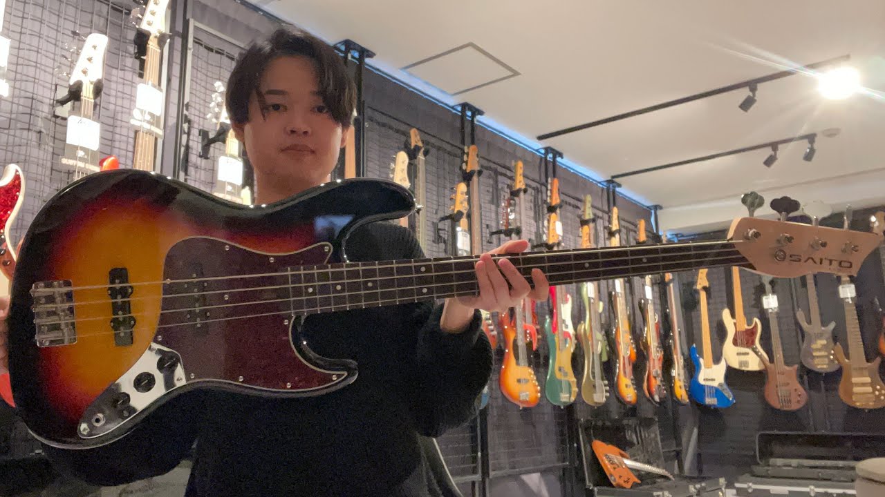 ヴィンテージ愛が詰まったこのジャズベース、良すぎる【SAITO Guitars / S-420BCSJ Heritage】