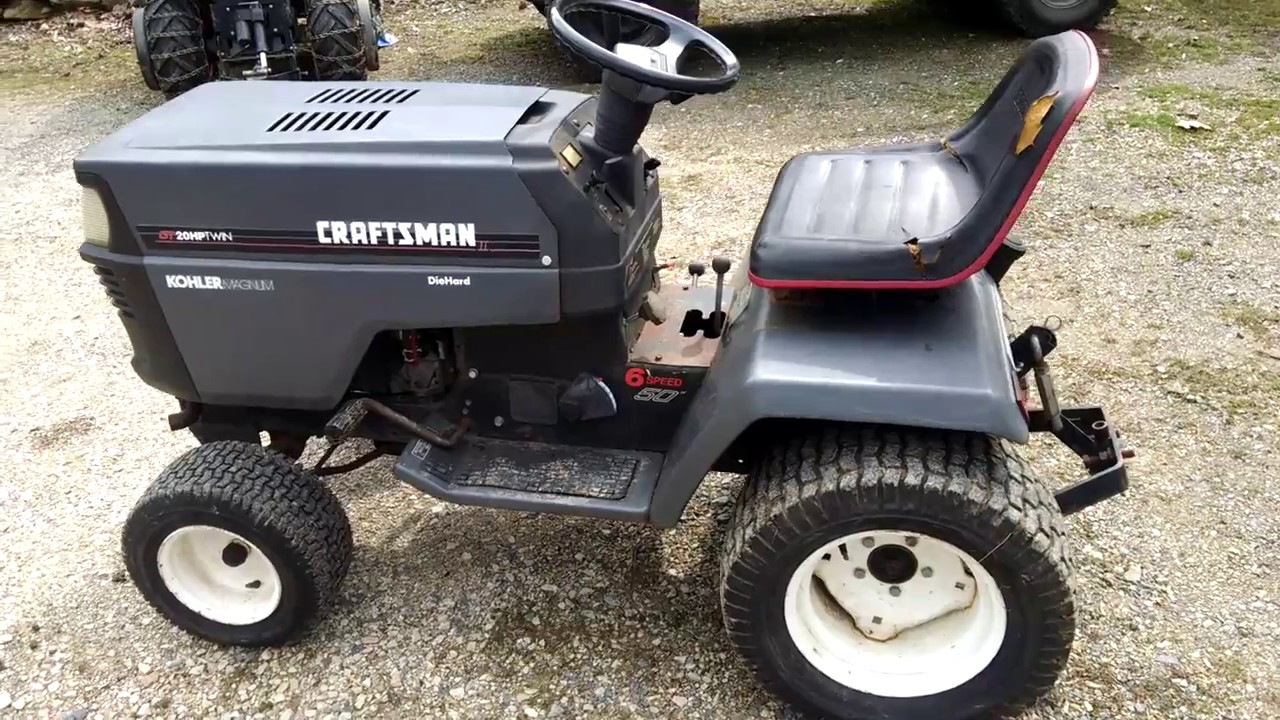 94 Craftsman II GT6000 Garden Tractor