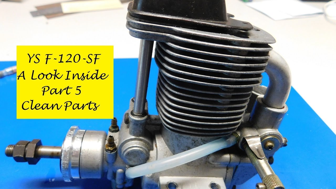 YS F-120-SF A Look Inside Part 5 Clean Parts